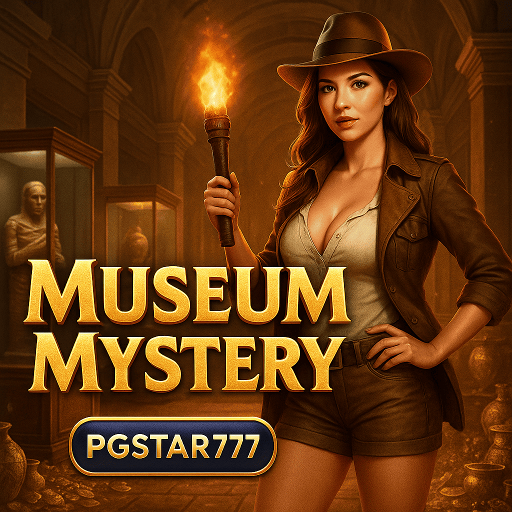 MUSEUM MYSTERY พิพิธภัณฑ์ปริศนา โบนัสแตกง่ายกับ PGSTAR777