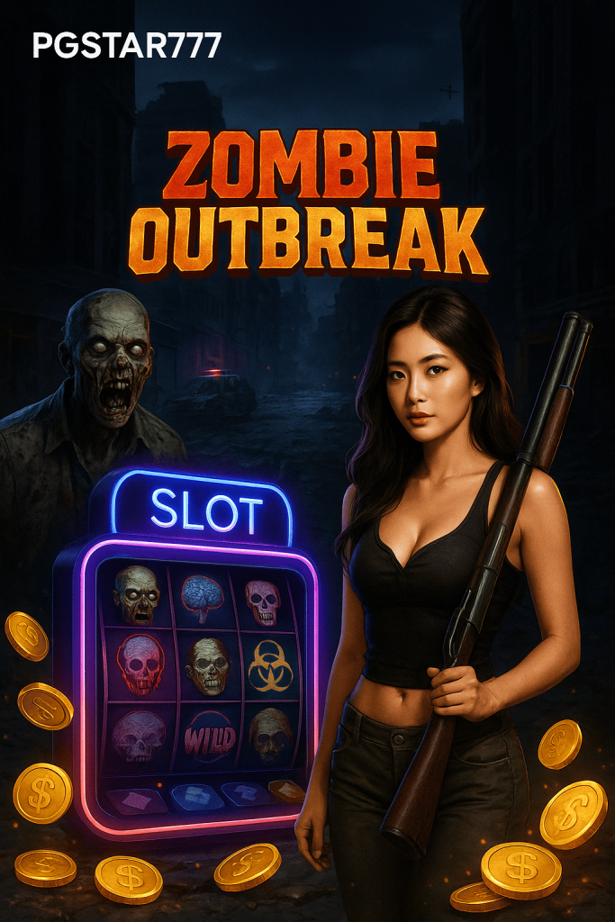 ZOMBIE OUTBREAK สล็อตซอมบี้ระบาดสุดมันส์ ลุ้นโบนัสใหญ่กับ PGSTAR777