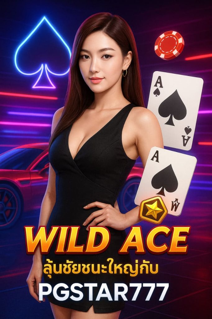 WILD ACE สล็อตแห่งความเร็วและกลยุทธ์ ลุ้นชัยชนะใหญ่กับ PGSTAR777
