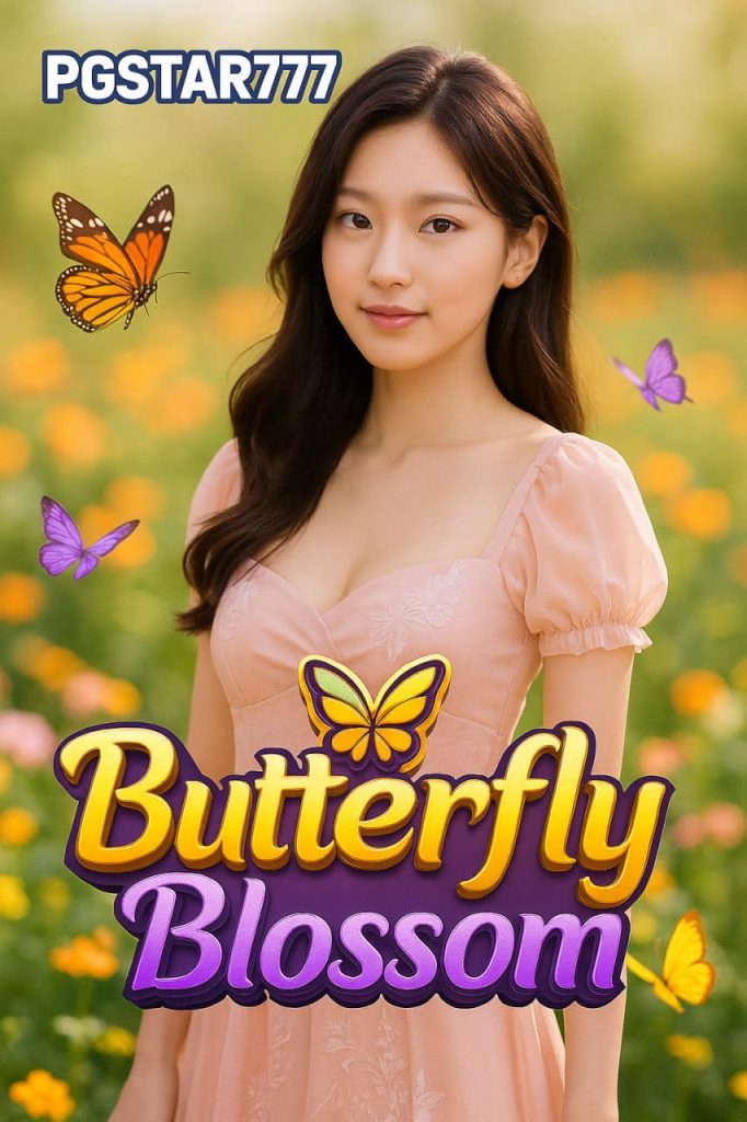 BUTTERFLY BLOSSOM สล็อตผีเสื้อแห่งโชค RTP สูง PGSTAR777