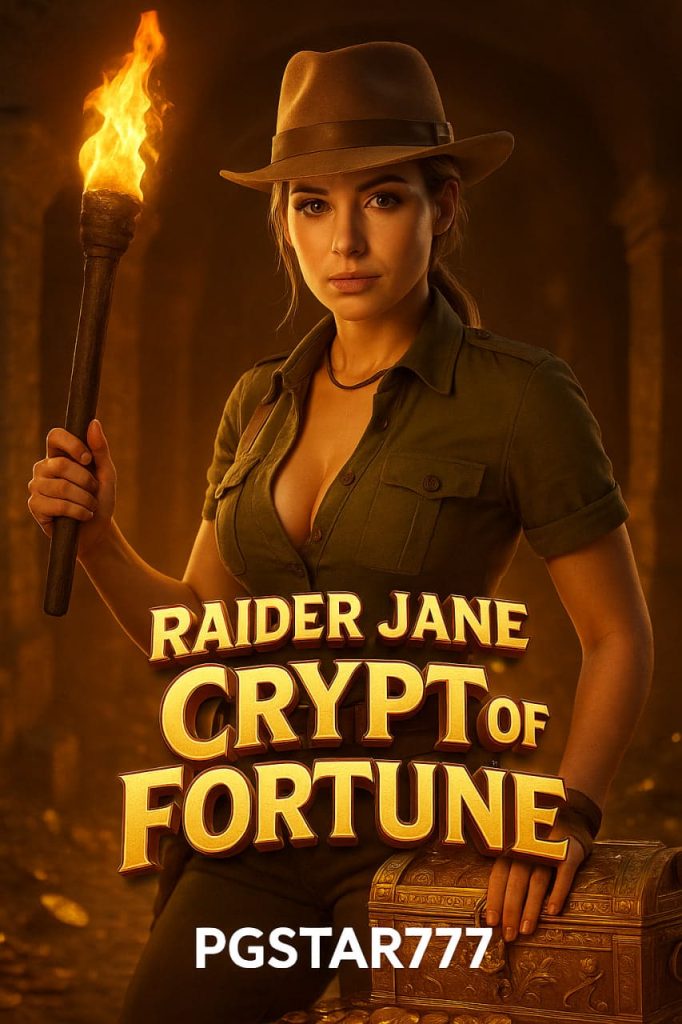 RAIDER JANE CRYPT OF FORTUNE PGSTAR777 สล็อตนักล่าสมบัติสุดระทึก โบนัสแตกหนักแห่งปี 2025