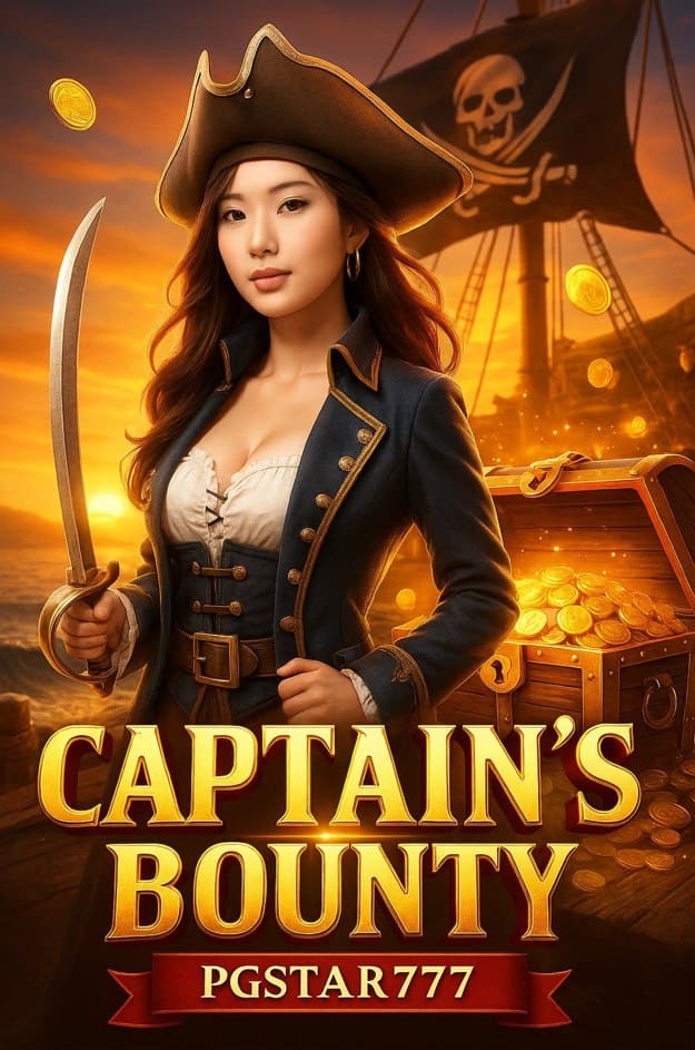 CAPTAIN’S BOUNTY ผจญภัยล่าขุมทรัพย์โจรสลัดกับ PGSTAR777