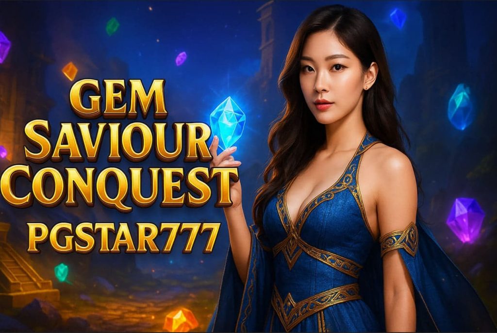GEM SAVIOUR CONQUEST จาก PGSTAR777 ผจญภัยพิชิตอัญมณีแห่งโชคและสมบัติ