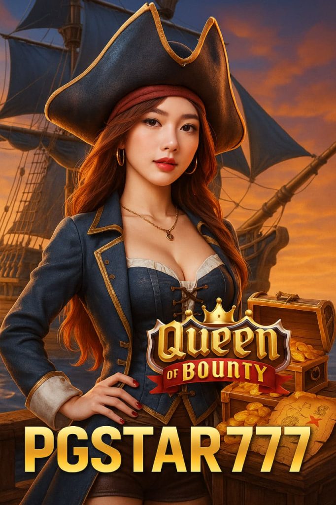 QUEEN OF BOUNTY สล็อตราชินีโจรสลัดสุดฮิต บนเว็บ PGSTAR777