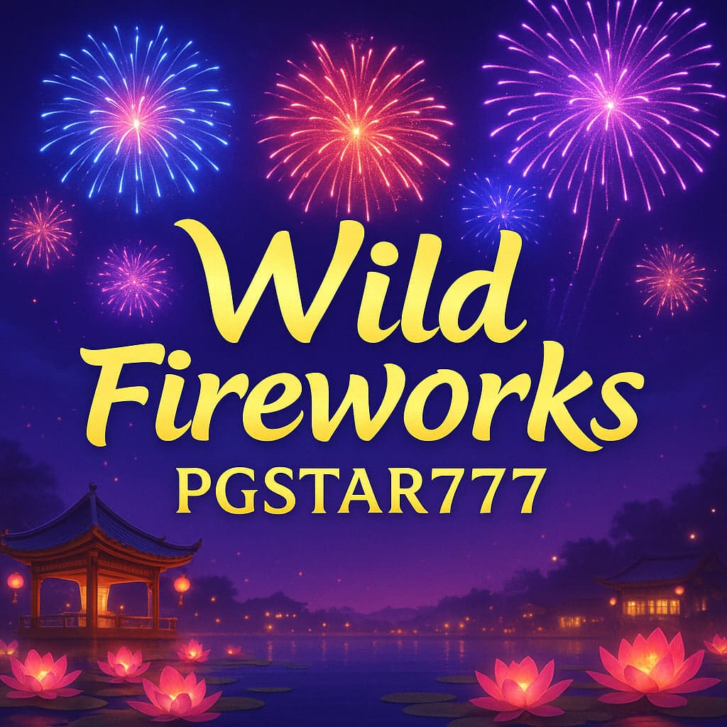 WILD FIREWORKS สล็อตสีสันระเบิดความสนุกบน PGSTAR777