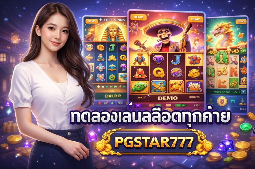 ทดลองเล่นสล็อตทุกค่าย ทางเลือกใหม่ของผู้เล่นยุคดิจิทัล PGSTAR777