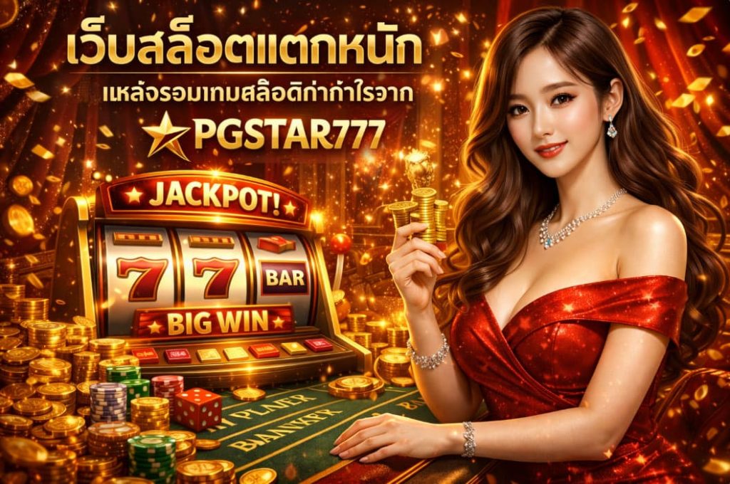 เว็บสล็อตแตกหนัก แหล่งรวมเกมสล็อตทำกำไรจาก PGSTAR777
