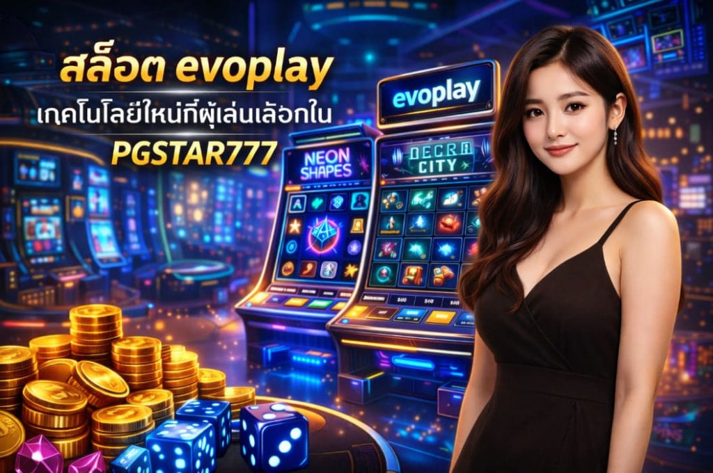 สล็อต evoplay มาแรง เทคโนโลยีใหม่ที่ผู้เล่นเลือกใน PGSTAR777