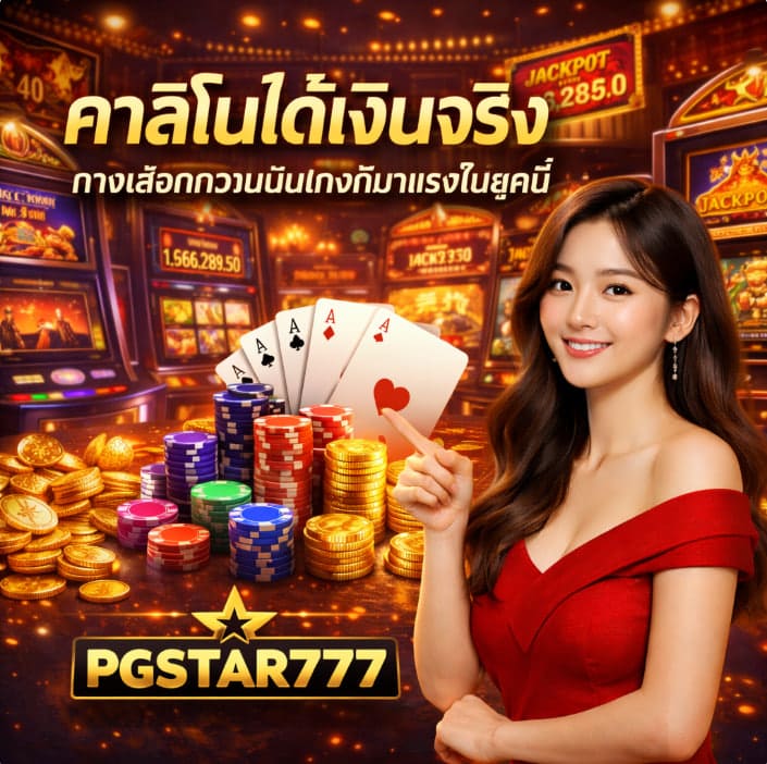 คาสิโนได้เงินจริง ทางเลือกความบันเทิงออนไลน์ที่มาแรงในยุคนี้ PGSTAR777